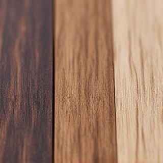 Assortment of walnut and oak wood grains